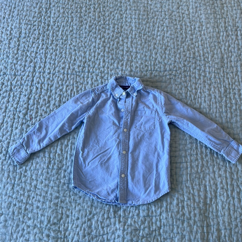 Janie and Jack Light Blue Button-Down Shirt